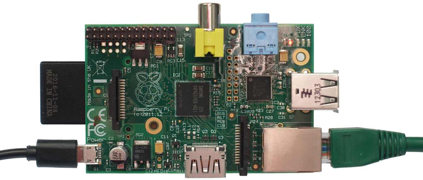 RaspberryPi Used in Project